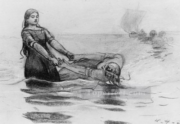  Marine Painting.html - The Bathers Realism marine painter Winslow Homer